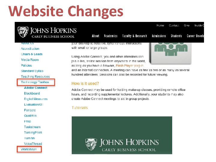 Website Changes Website Changes