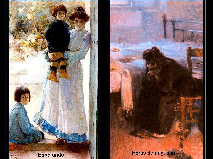 Esperando Horas de angustia 