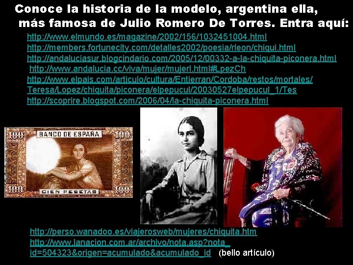 Conoce la historia de la modelo, argentina ella, más famosa de Julio Romero De