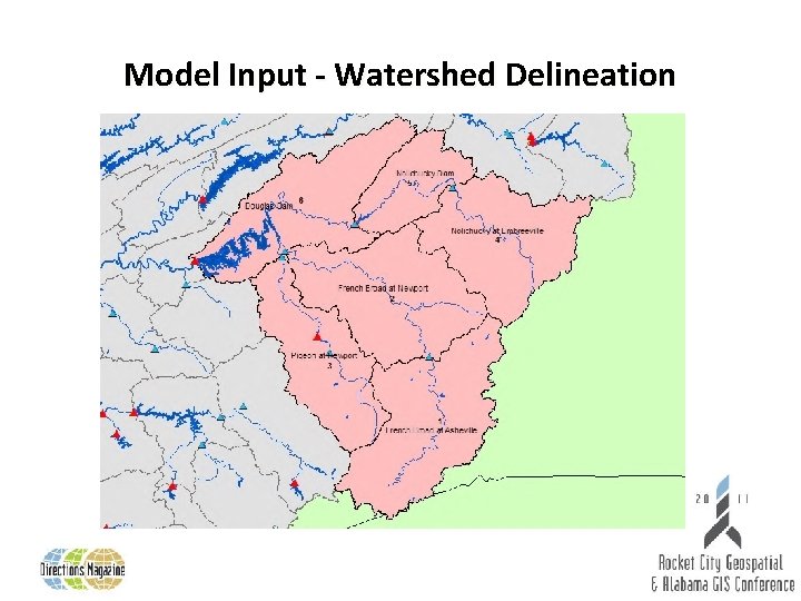 Model Input - Watershed Delineation 