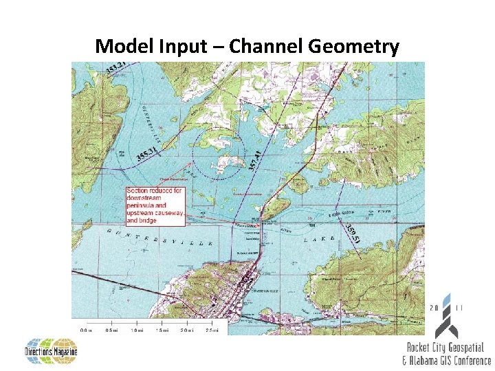 Model Input – Channel Geometry 