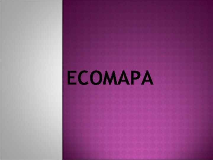 ECOMAPA 