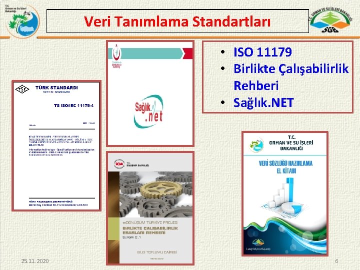 Veri Tanımlama Standartları • ISO 11179 • Birlikte Çalışabilirlik Rehberi • Sağlık. NET 25.