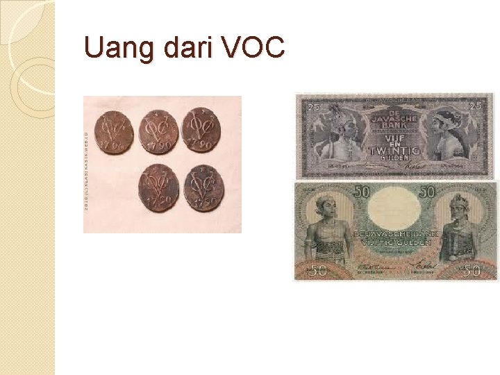 Uang dari VOC 
