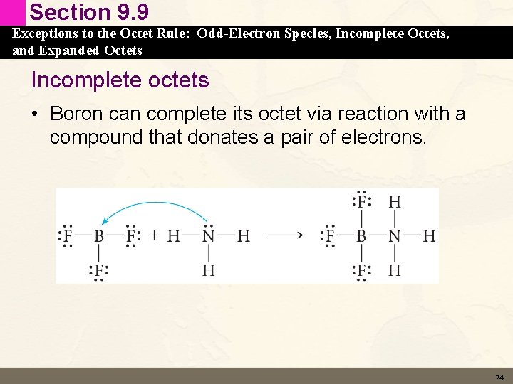 Section 9. 9 Exceptions to the Octet Rule: Odd-Electron Species, Incomplete Octets, and Expanded