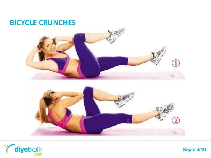 BİCYCLE CRUNCHES Sayfa 3/10 