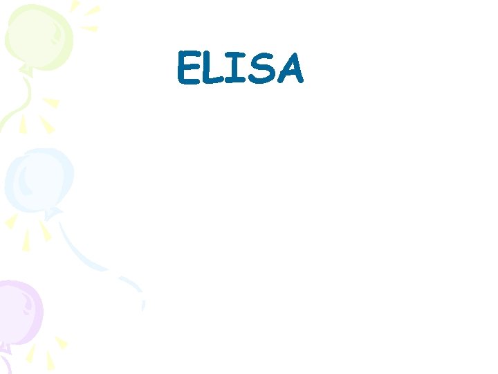 ELISA 