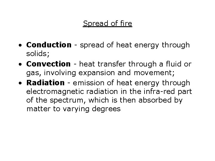 FIRE SAFETY NEBOSH Certificate FIRE SAFETY Aims to