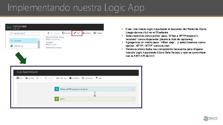 Implementando nuestra Logic App • • Crear una nueva Logic App desde el buscador