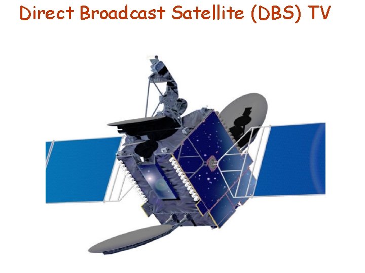 Direct Broadcast Satellite (DBS) TV 