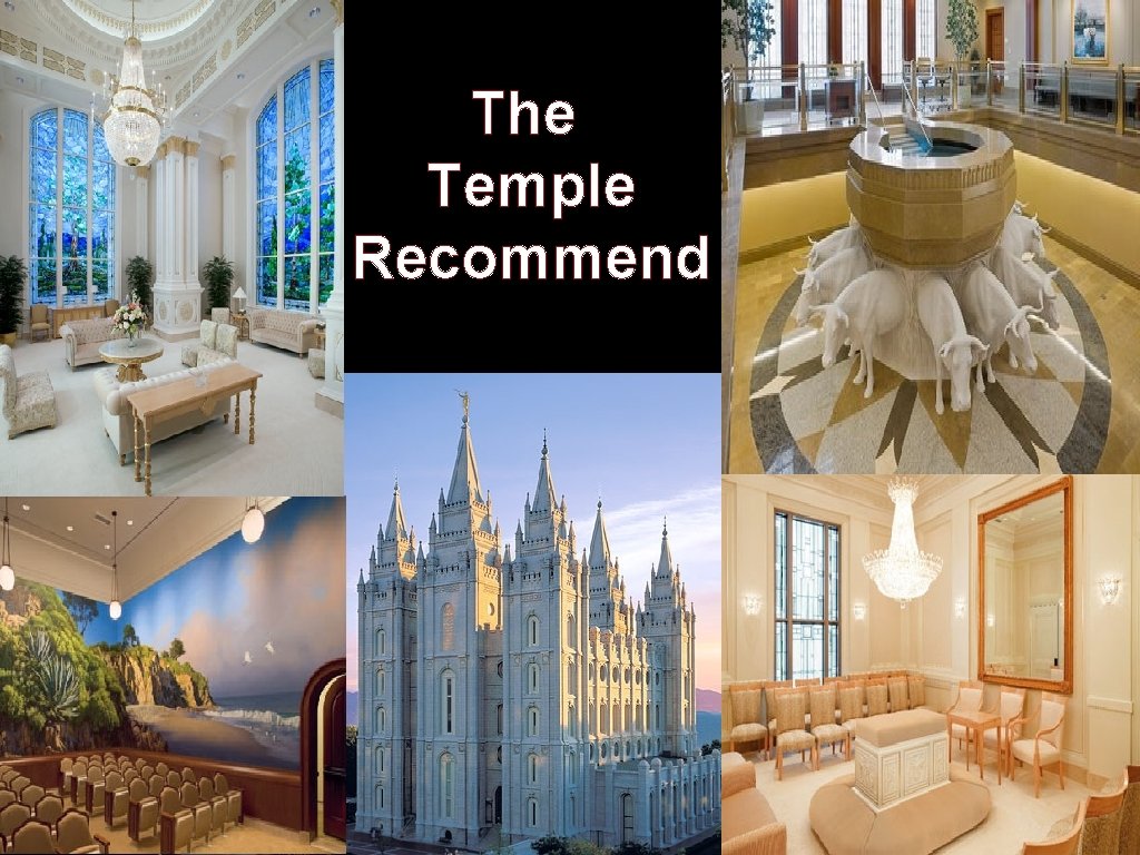 The Temple Recommend 