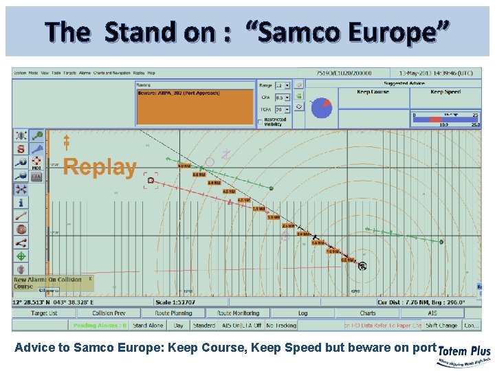 The Stand on : “Samco Europe” Advice to Samco Europe: Keep Course, Keep Speed