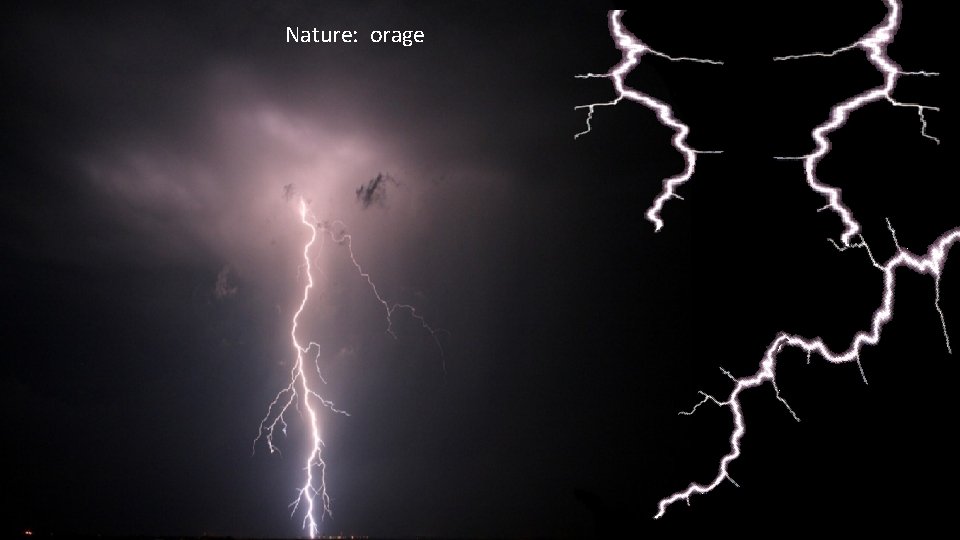 Nature: orage 