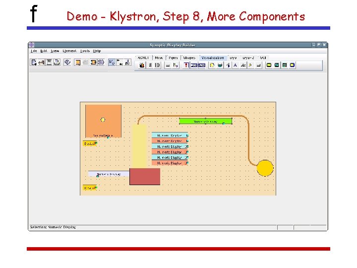 f Demo - Klystron, Step 8, More Components 