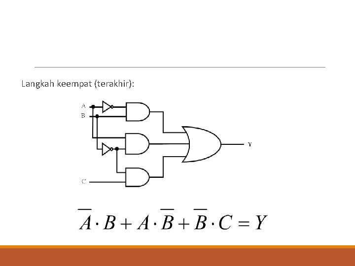  Langkah keempat (terakhir): 