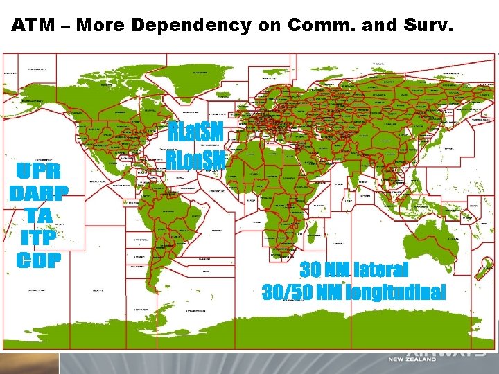 ATM – More Dependency on Comm. and Surv. 
