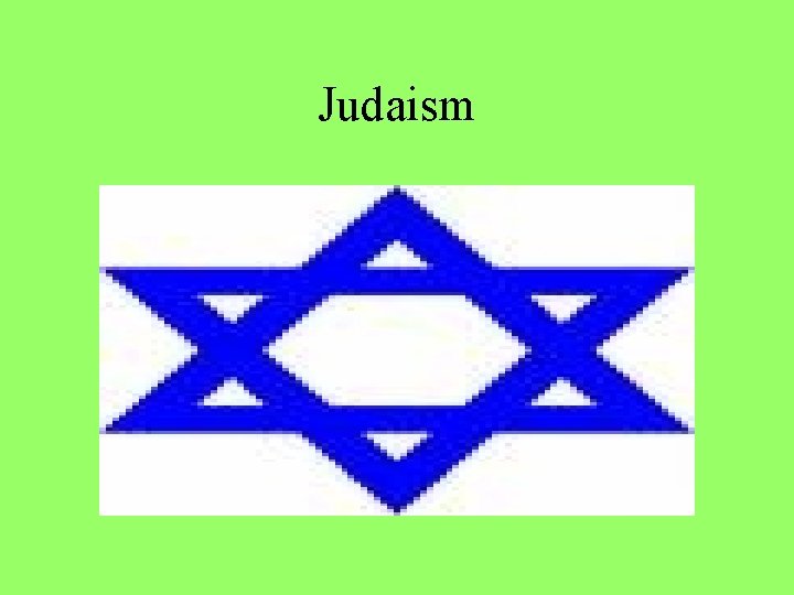 Judaism 