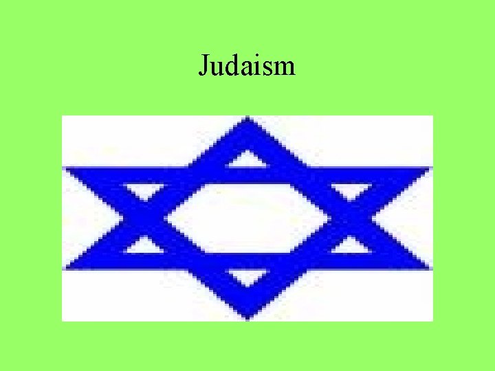 Judaism 