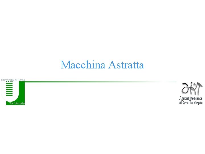 Macchina Astratta 
