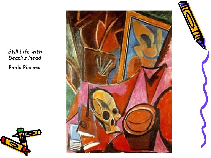 Still Life with Death’s Head Pablo Picasso 