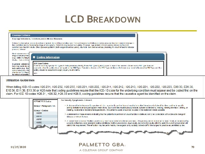 LCD BREAKDOWN 11/25/2020 70 