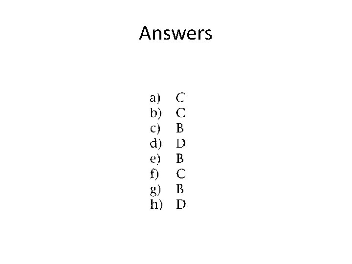 Answers 