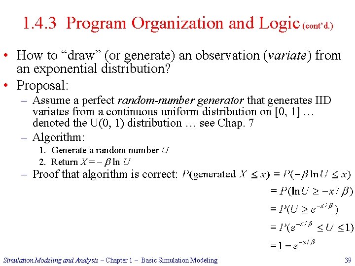 1. 4. 3 Program Organization and Logic (cont’d. ) • How to “draw” (or