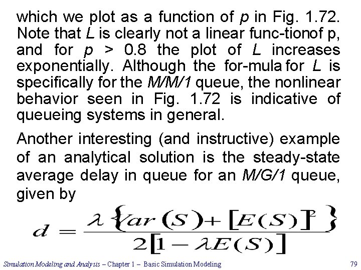 which we plot as a function of p in Fig. 1. 72. Note that