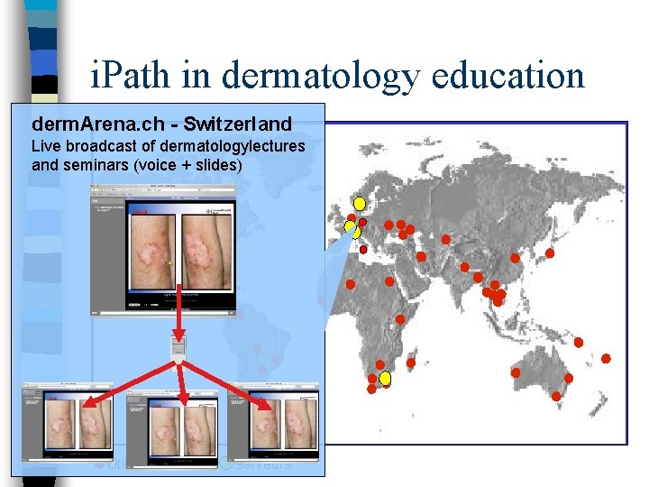 i. Path in dermatology education derm. Arena. ch - Switzerland Live broadcast of dermatologylectures