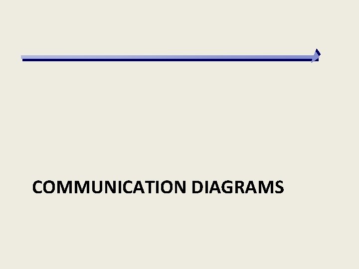 COMMUNICATION DIAGRAMS 