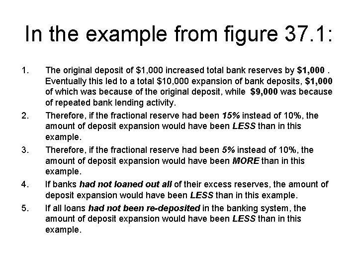 In the example from figure 37. 1: 1. 2. 3. 4. 5. The original