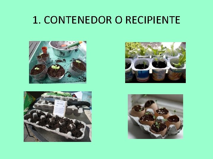 1. CONTENEDOR O RECIPIENTE 