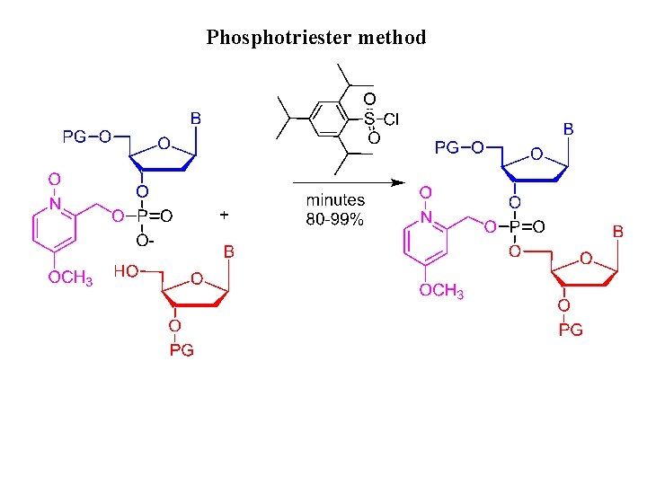 Phosphotriester method 