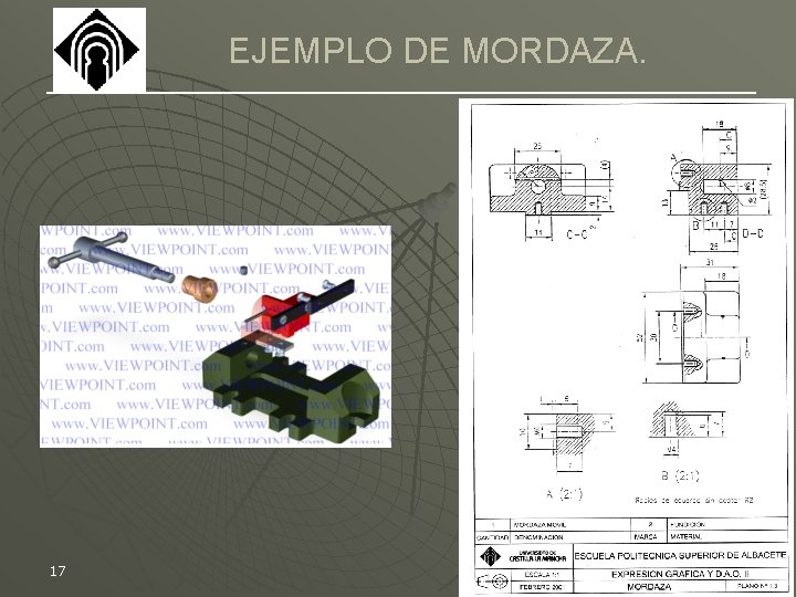 EJEMPLO DE MORDAZA. 17 