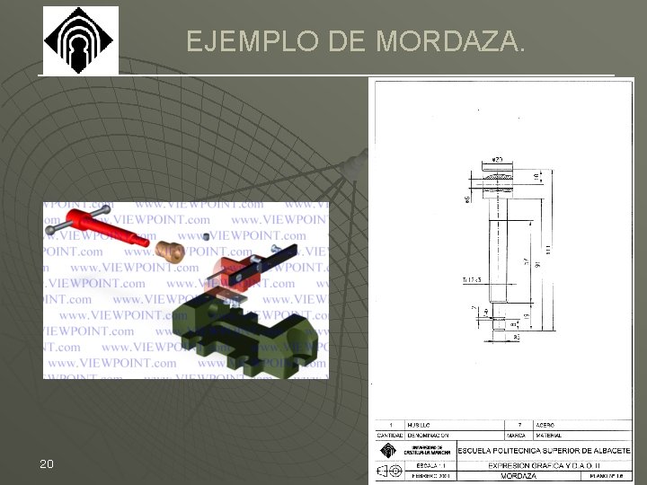 EJEMPLO DE MORDAZA. 20 