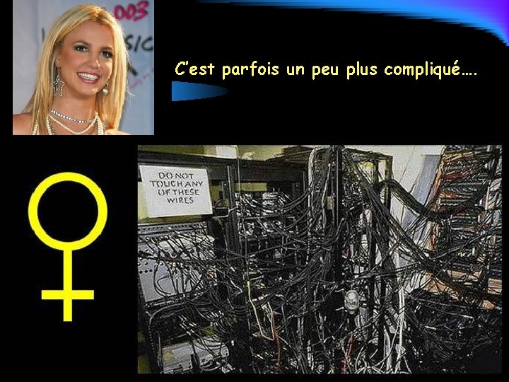 C’est parfois un peu plus compliqué…. 
