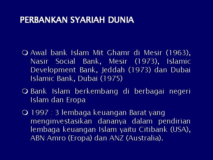 PERBANKAN SYARIAH DUNIA m Awal bank Islam Mit Ghamr di Mesir (1963), Nasir Social