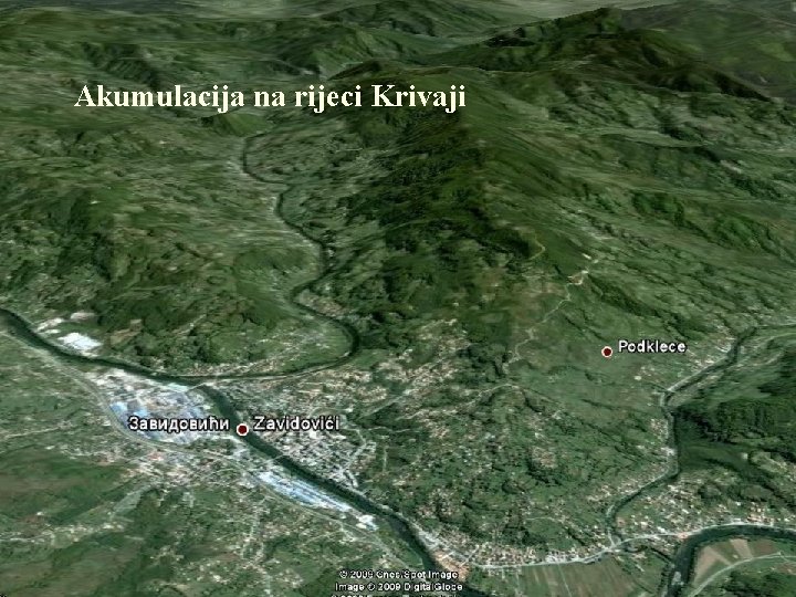 Akumulacija na rijeci Krivaji Akumulacija na rijeci Krivaji