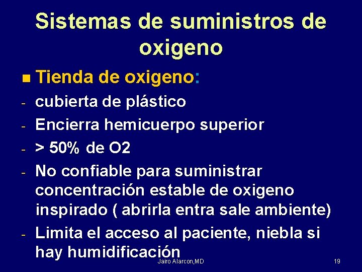 Sistemas de suministros de oxigeno n Tienda - - de oxigeno: cubierta de plástico