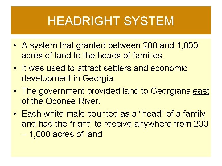SS 8 H 5 b Evaluate the impact