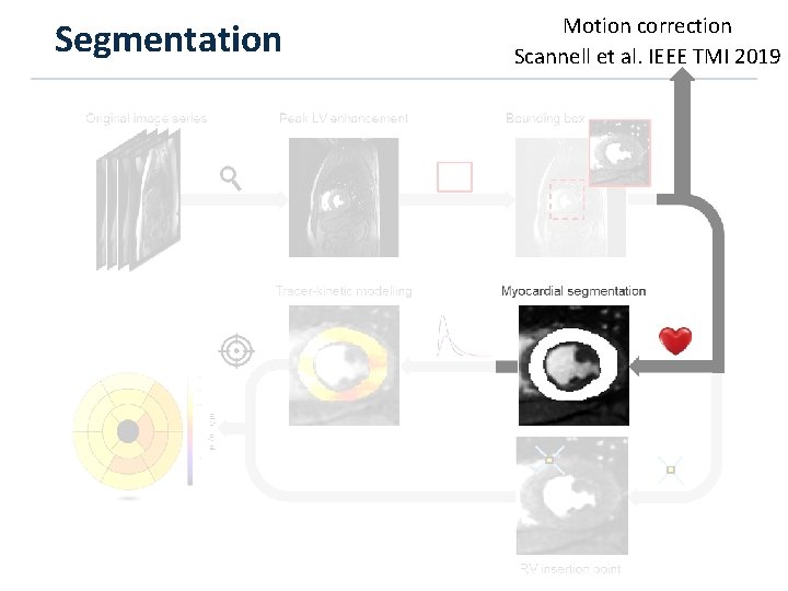 Segmentation Motion correction Scannell et al. IEEE TMI 2019 