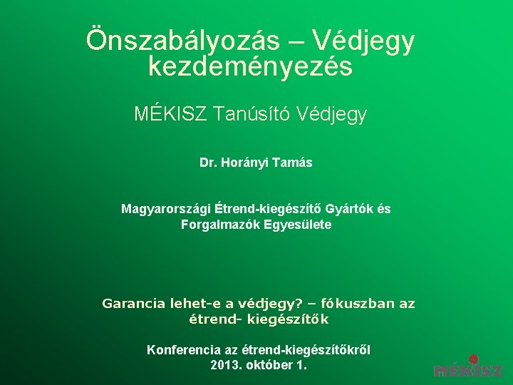 Közlemény: Étrend Magyar Konyhafőnökök Egyesülete – Oldalas magazin