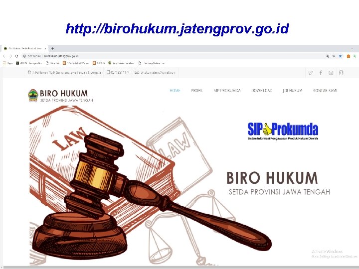 http: //birohukum. jatengprov. go. id 