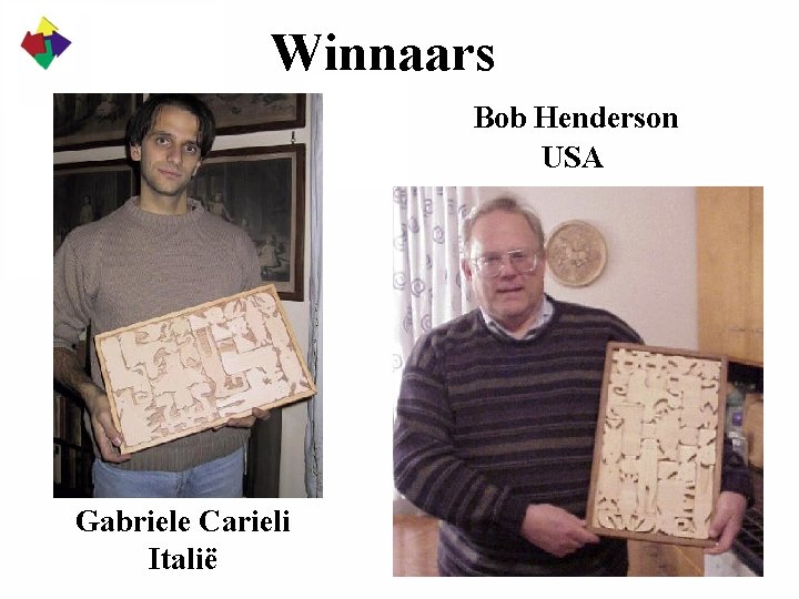 Winnaars Bob Henderson USA Gabriele Carieli Italië 