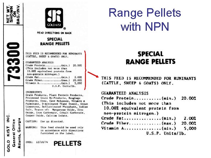 Range Pellets with NPN 