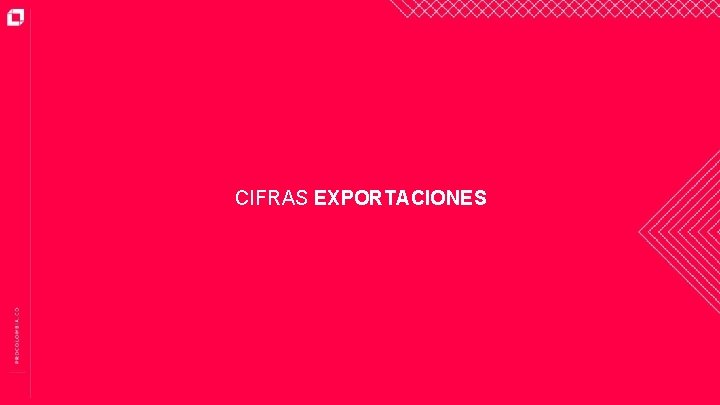 CIFRAS EXPORTACIONES 