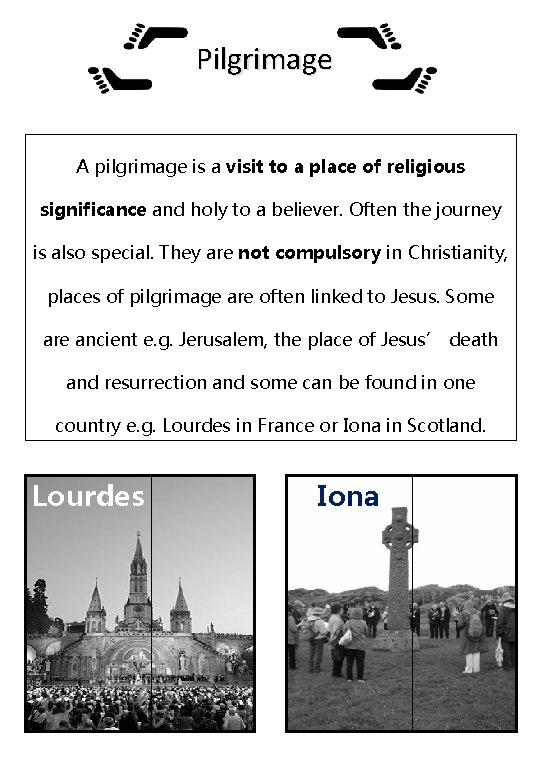 Pilgrimage A pilgrimage is a visit to a place of religious significance and holy