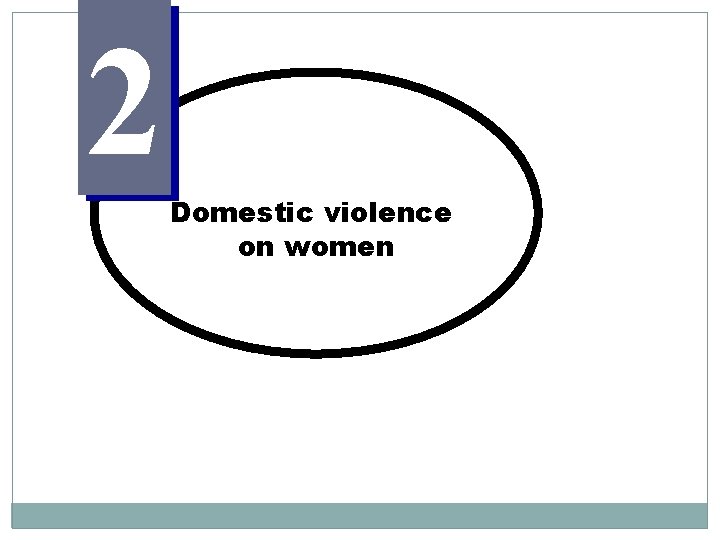2 Domestic violence on women 