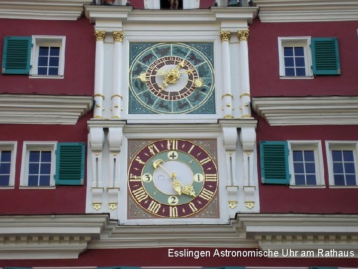 Esslingen Astronomische Uhr am Rathaus 