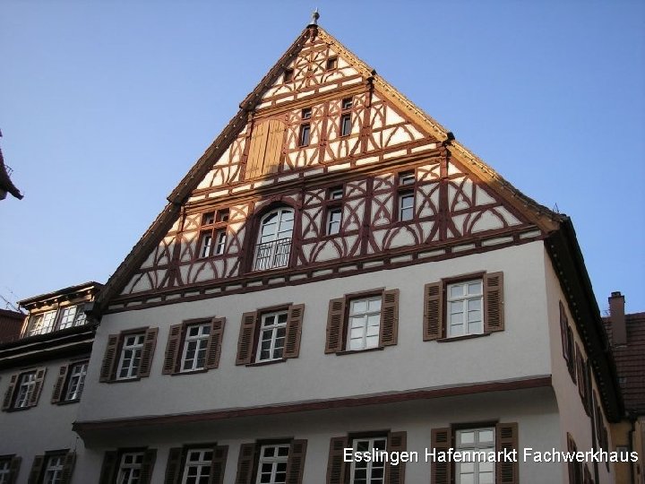 Esslingen Hafenmarkt Fachwerkhaus 